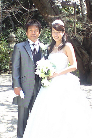 山本さんご夫妻挙式写真
